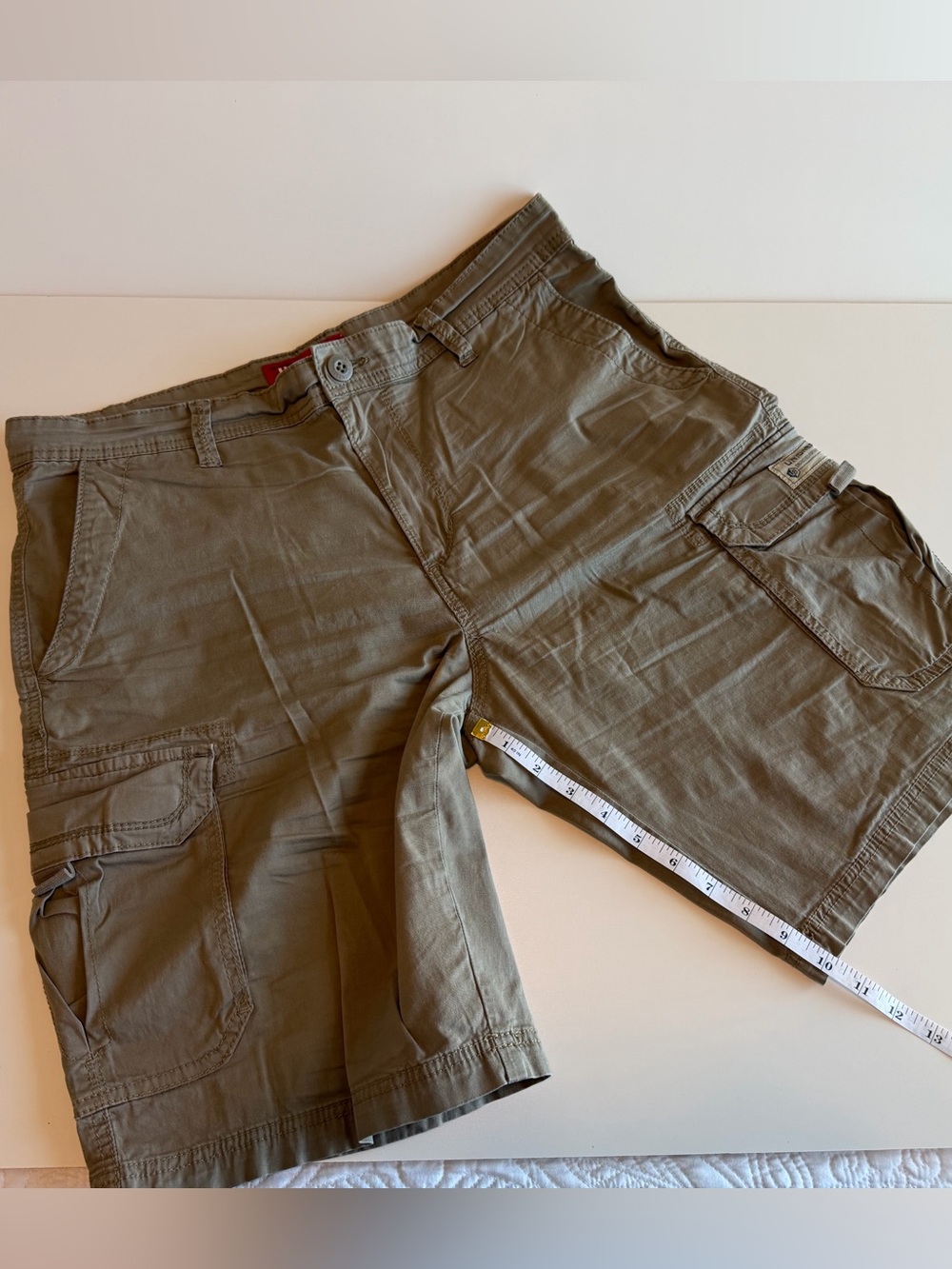 UNIONBAY Olive Green Cargo Men's Shorts